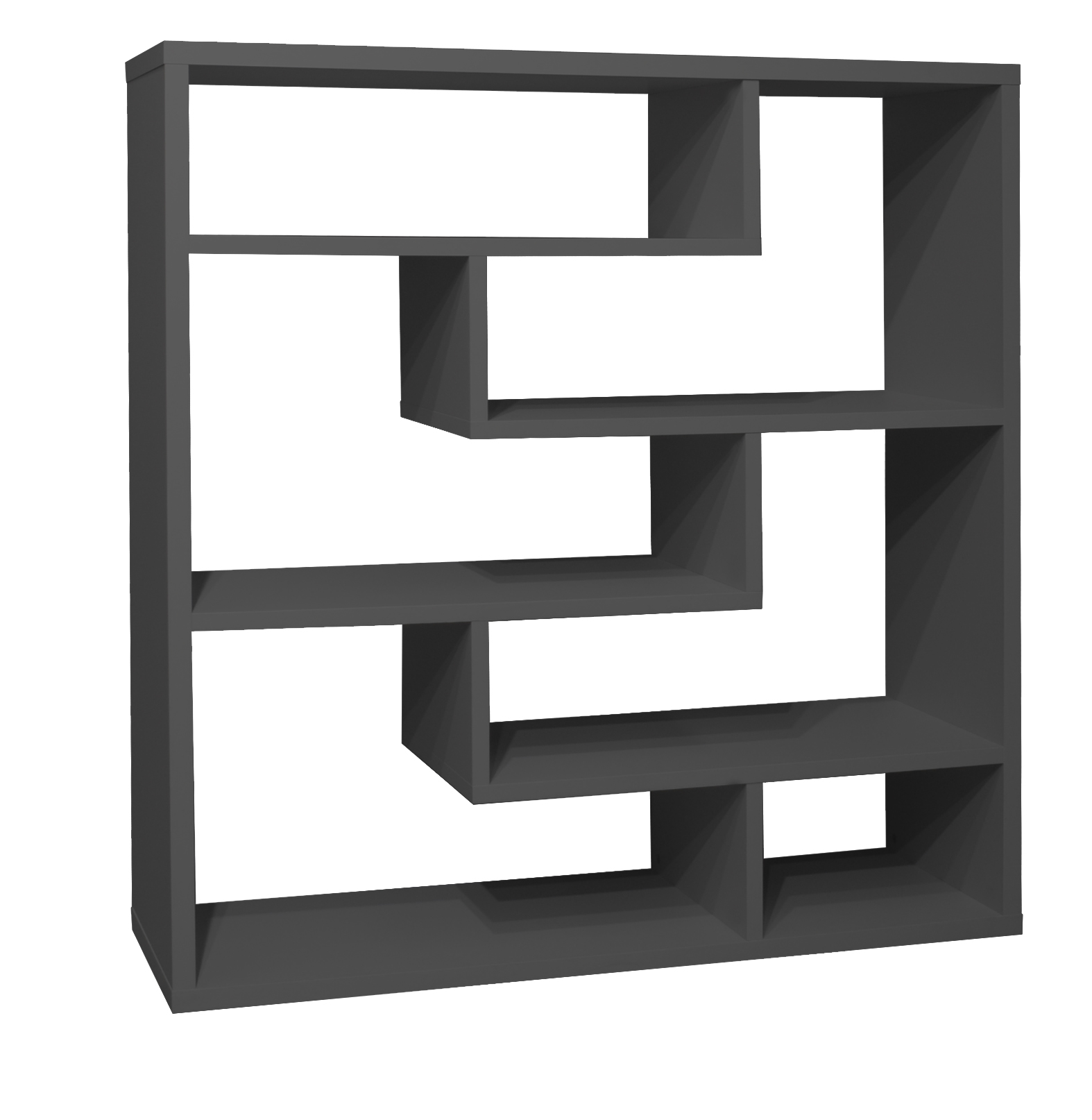 Rubik 130 térelválasztó állópolc, 130x134x40 cm