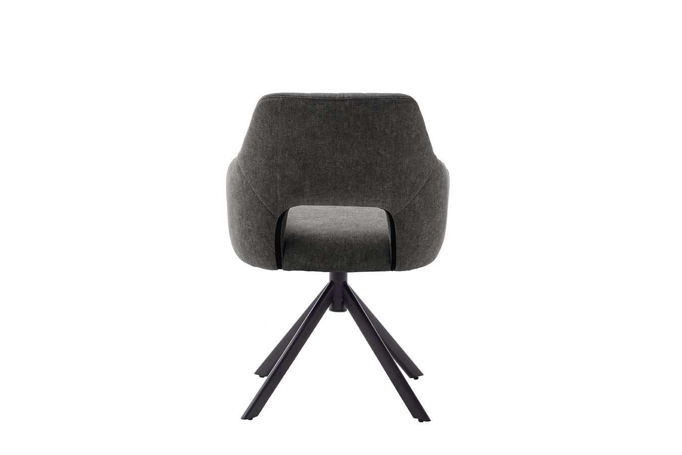 Morlee szék, kifordulós üléssel, fekete lábbal