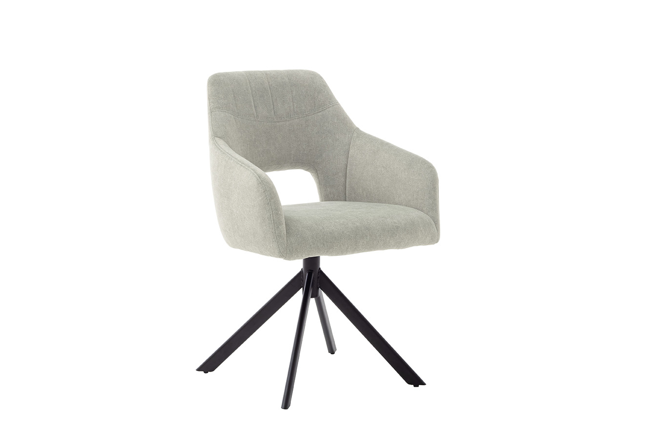 Morlee szék, kifordulós üléssel, fekete lábbal