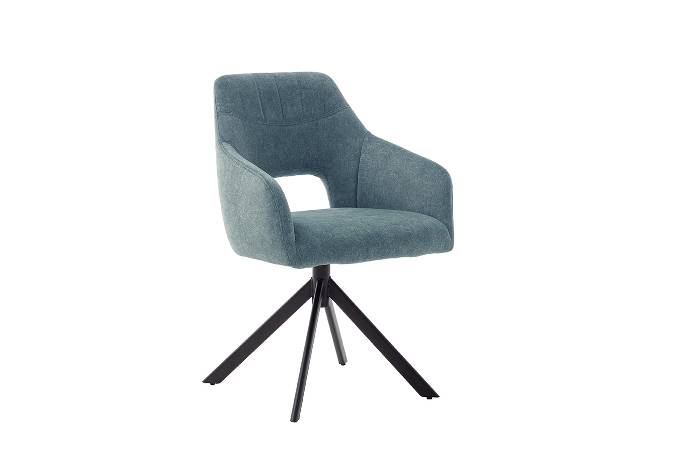 Morlee szék, kifordulós üléssel, fekete lábbal