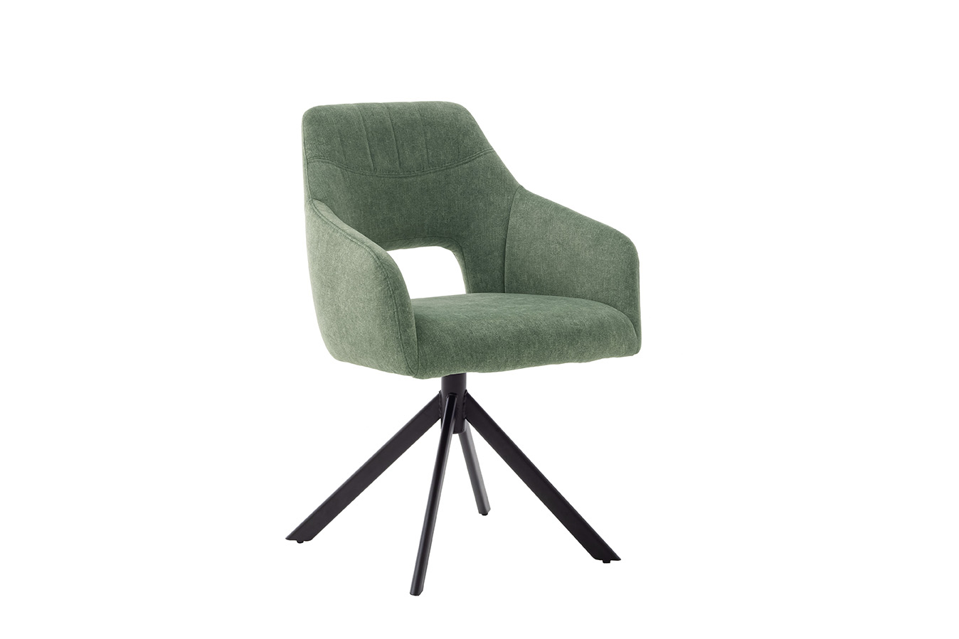 Morlee szék, kifordulós üléssel, fekete lábbal