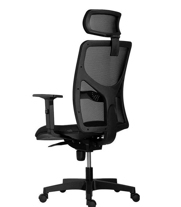 Sloan forgószék + MemoTouch ülés+fejtámla, fekete