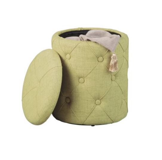 Pack ülőke tárolóval, zöld"k"