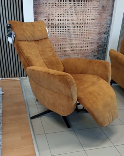 Sirius fotel , motoros relaxfunkcióval, Amira Gold