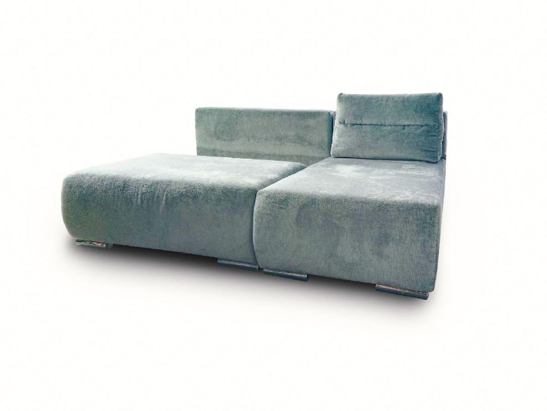 Verona sarokkanapé karfa nélkül, menta zöld, 200x140 cm (D)
