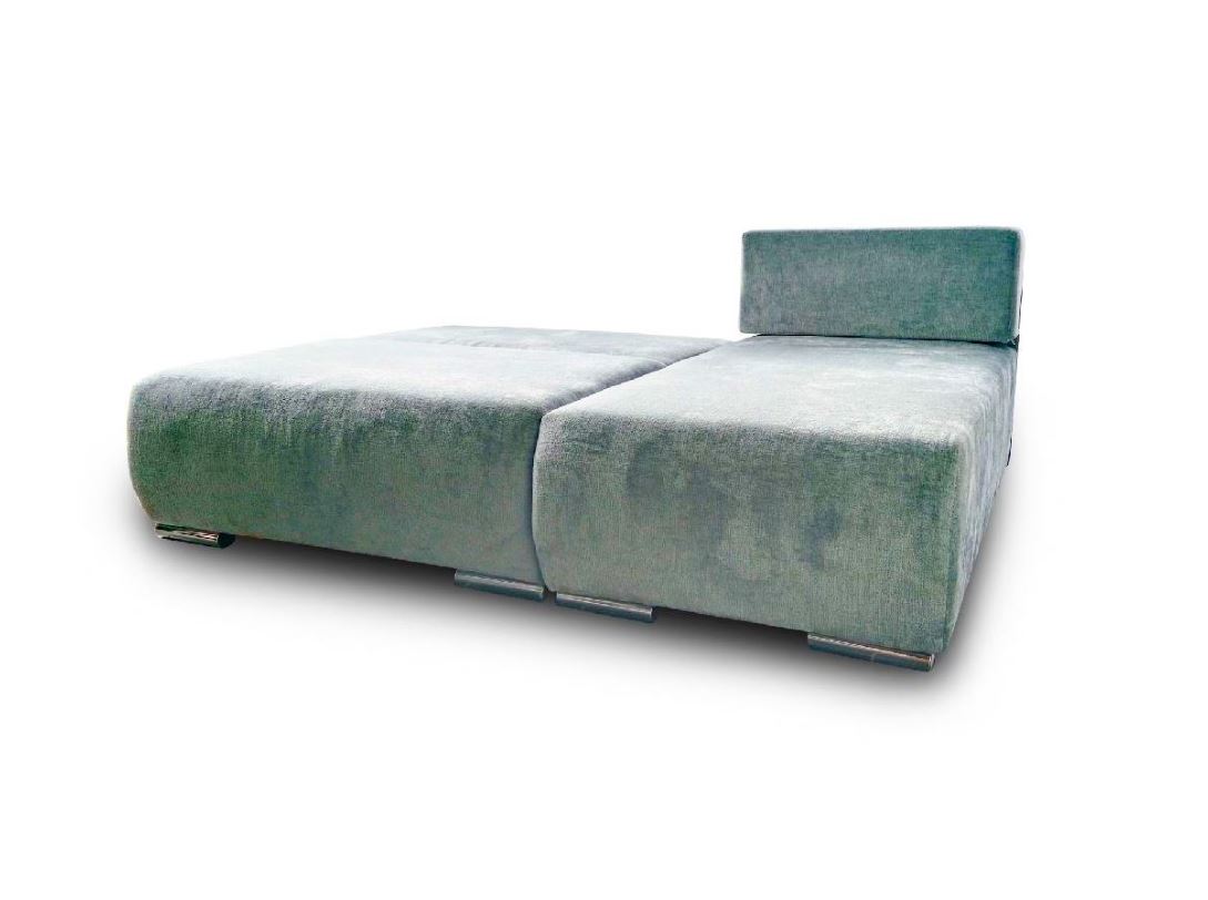 Verona sarokkanapé karfa nélkül, menta zöld, 200x140 cm (D)