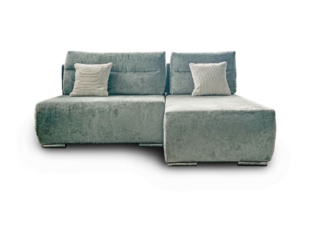 Verona sarokkanapé karfa nélkül, menta zöld, 200x140 cm (D)