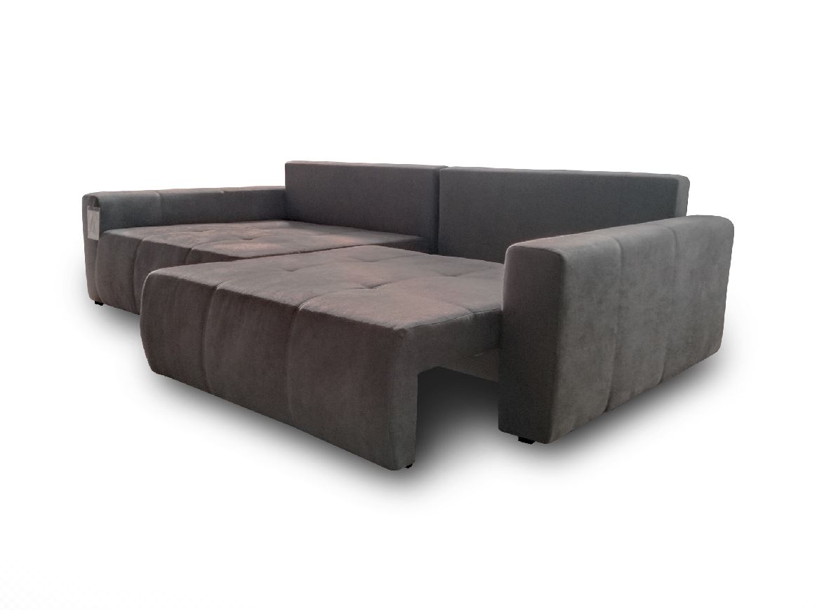 ANNA Big Sofa kanapé (Alap - ENJOY 23 / Középső párnák - STRUCK 55 / Kicsik - APHRODITE 23), 280x143 cm