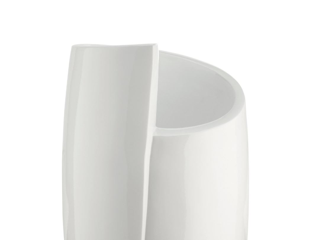 421112 TSU padlóváza (fehér arc), 72 cm 