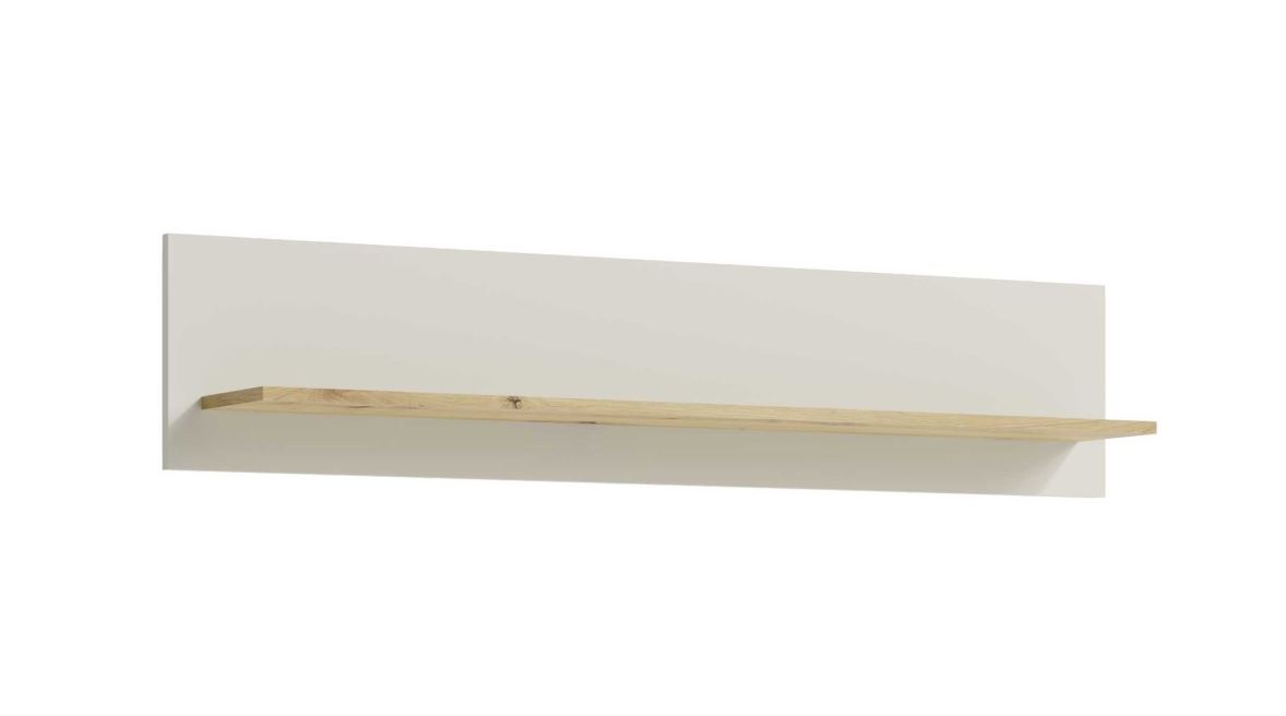 Lamello C6 polc, kasmír / artisan tölgy, 140x27x20 cm