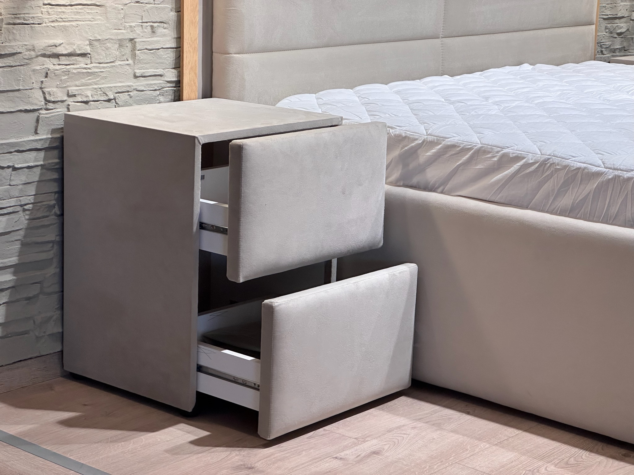 MySleep éjjeliszekrény 2 fiókos, bézs