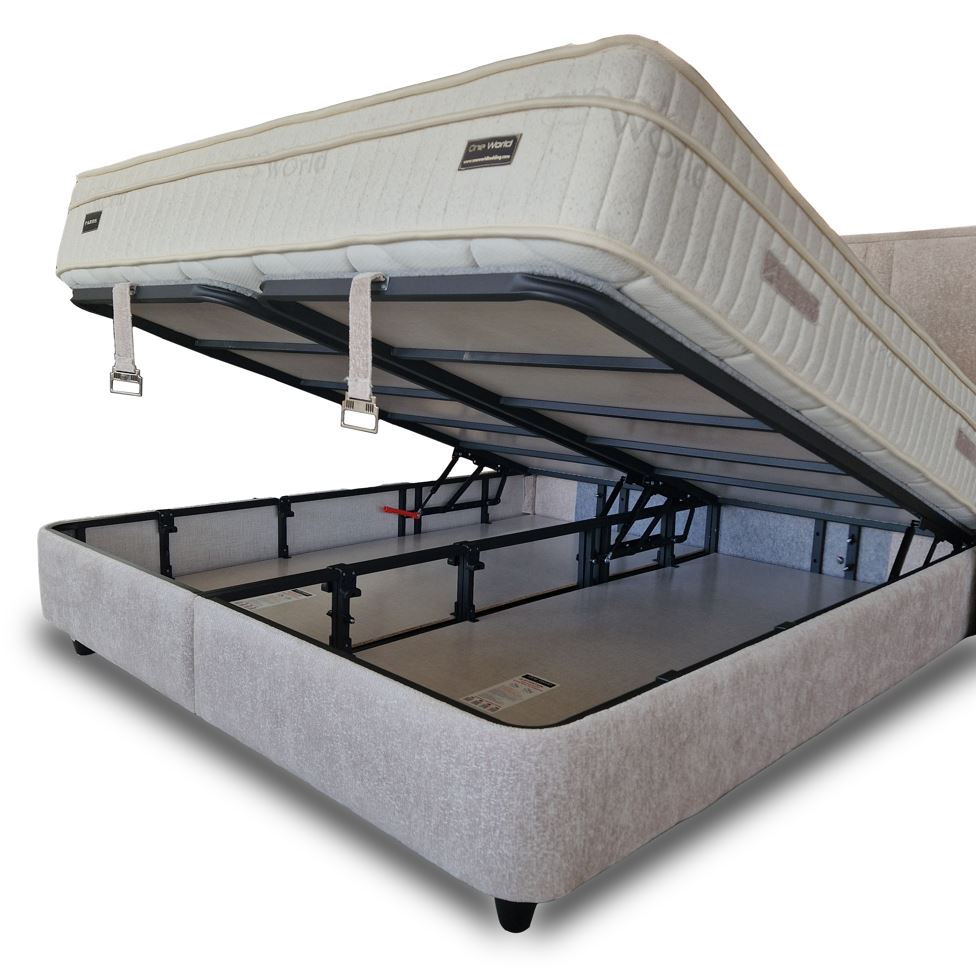 Parade boxspring franciaágy matraccal, 160x200 cm 