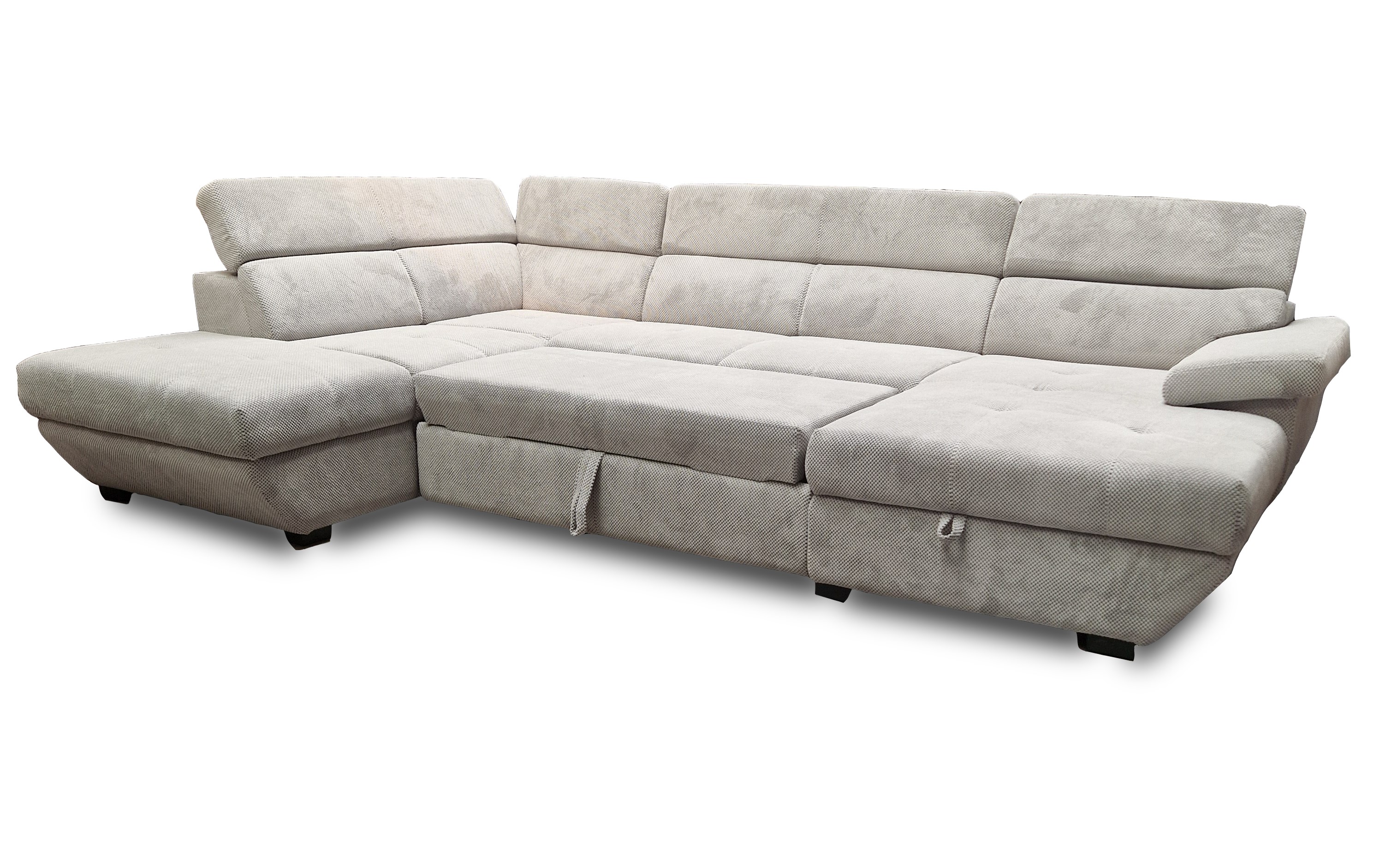 Sebrano U alakú ülőgarnitúra, C270 STONE, 224x332x170 cm