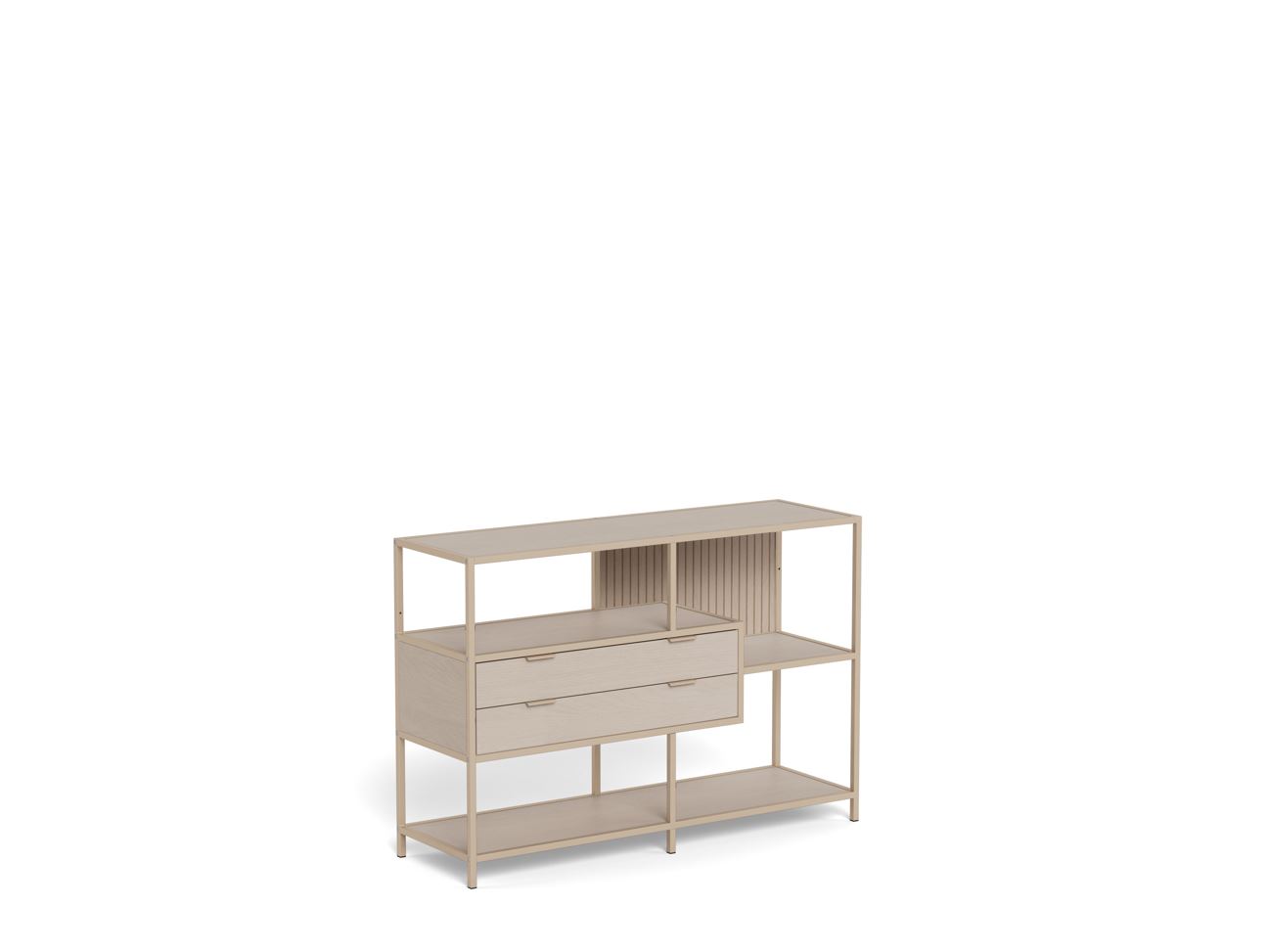 Ocean polc fiókkal, kasmír, 114x78x35 cm