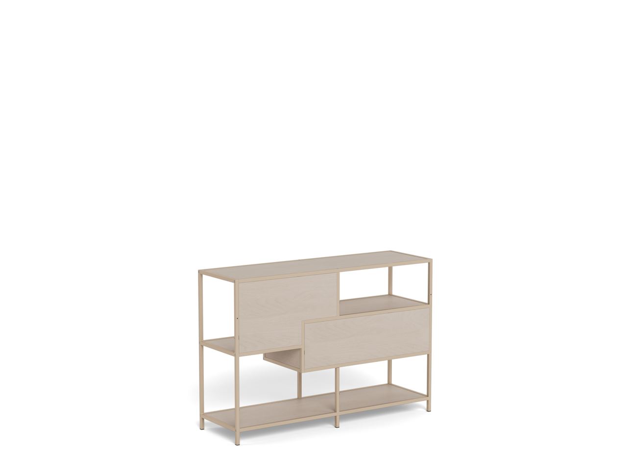 Ocean polc fiókkal, kasmír, 114x78x35 cm