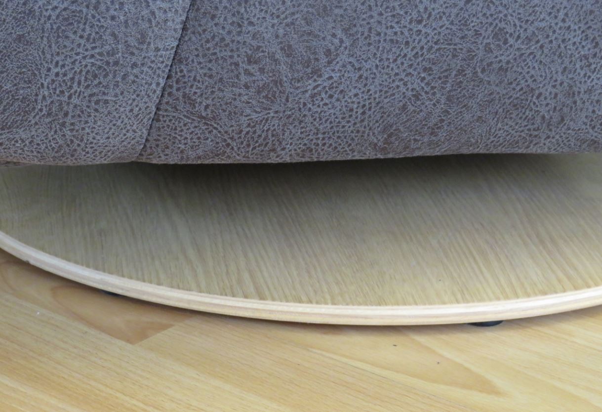 Stanley U alakú ülőgarnitúra 313x235x167 cm + Inside-S relax fotel 84x106x88 cm, Taurus Grau szövet, tölgy láb