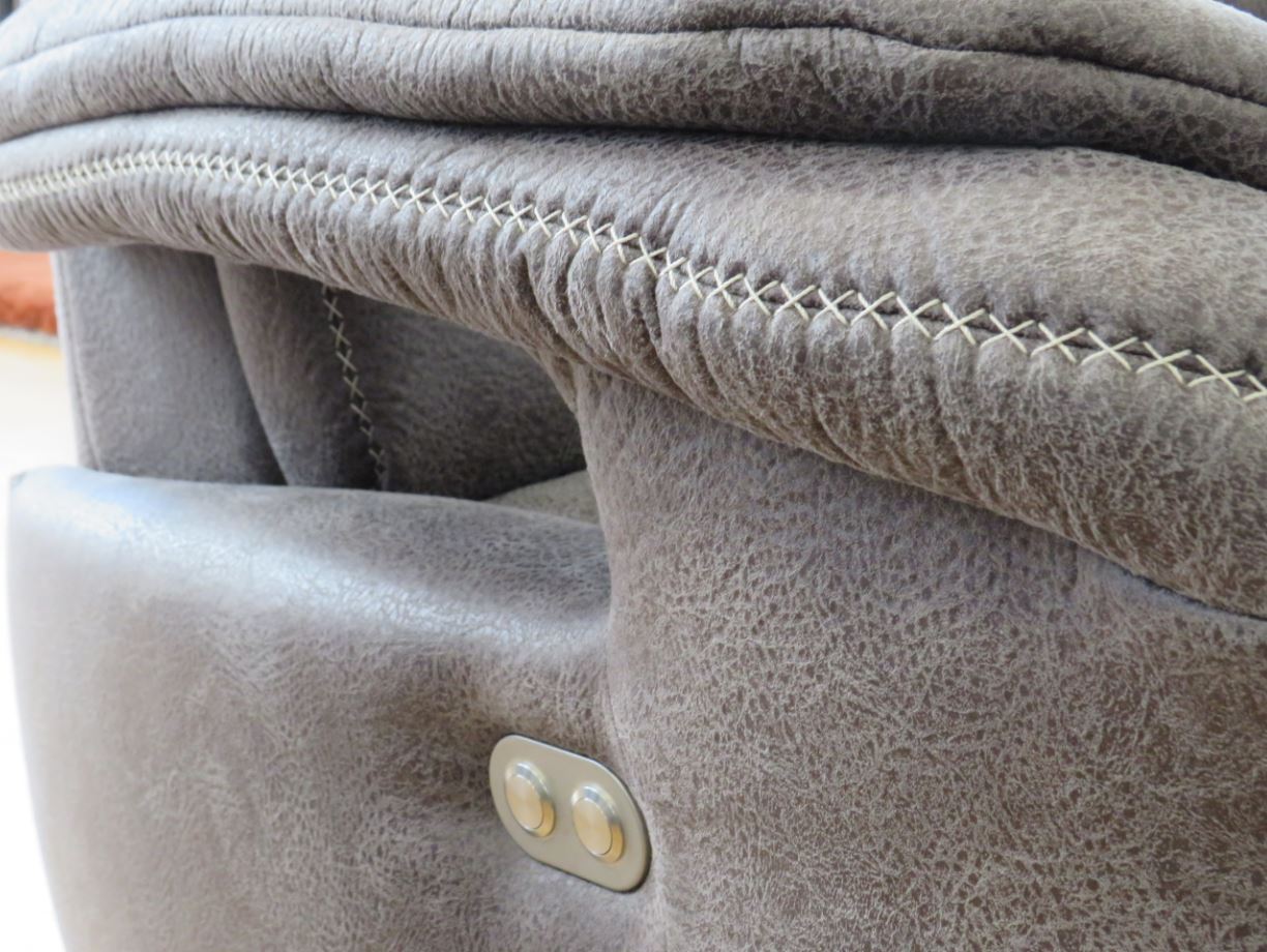 Inside-S motoros relax fotel szövettel, tányér talppal, állítható karfa,állítható ülésmélység 84x106x88 cm