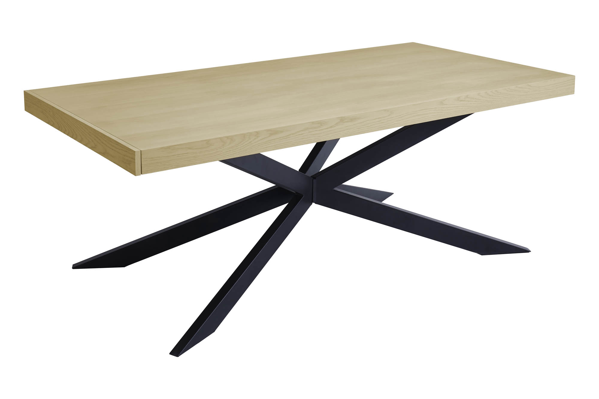 Taormina étkezőasztal, tölgyfa furnér, 200-300x100cm,