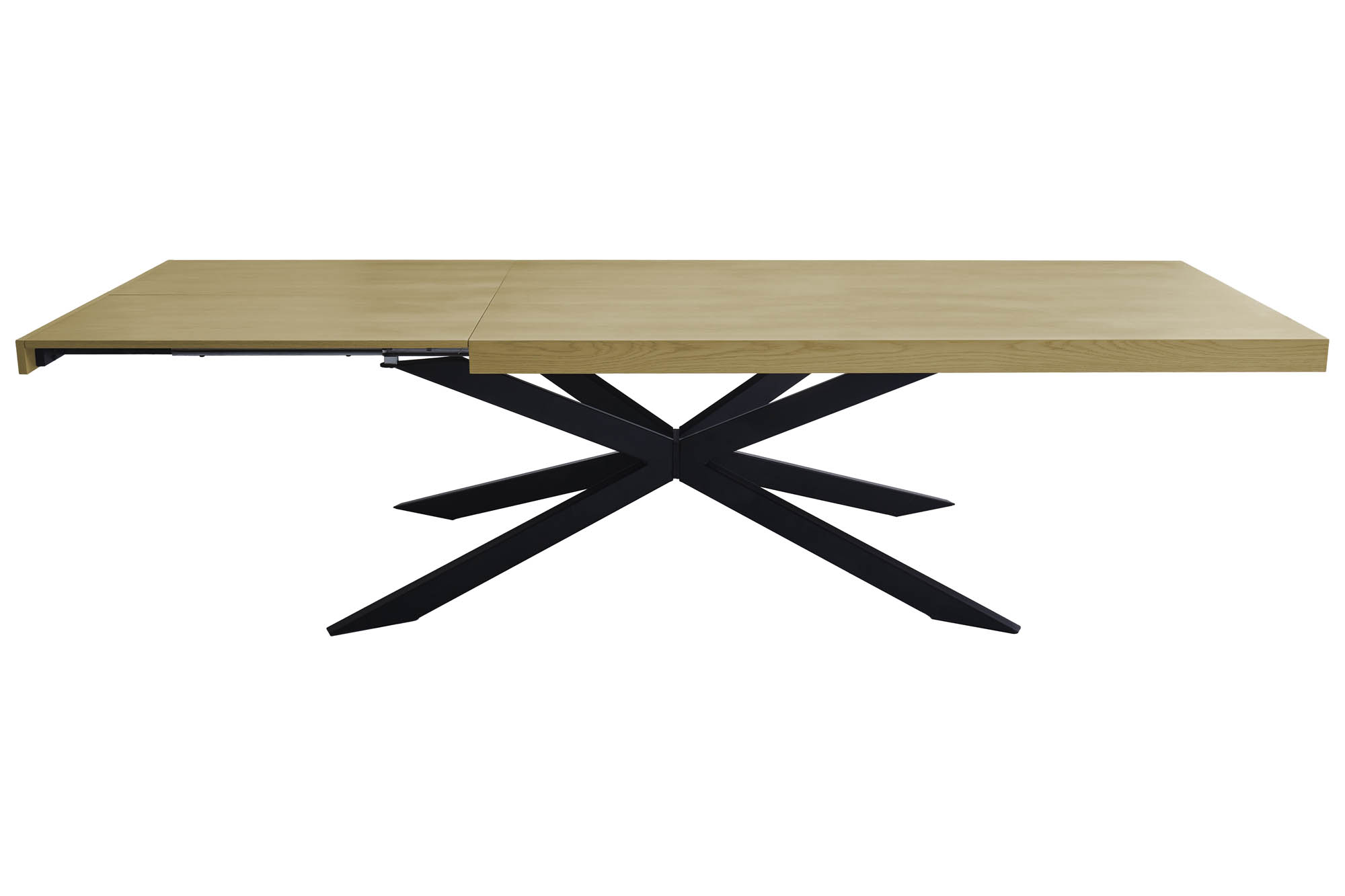 Taormina étkezőasztal, tölgyfa furnér, 200-300x100cm,