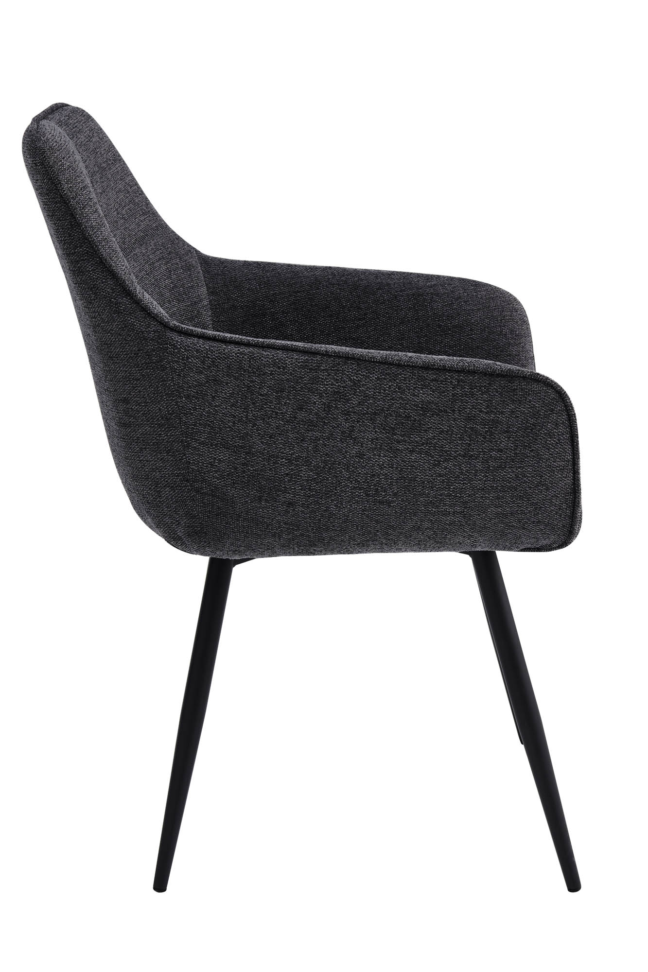 Velence étkezőszék, antracit szövet