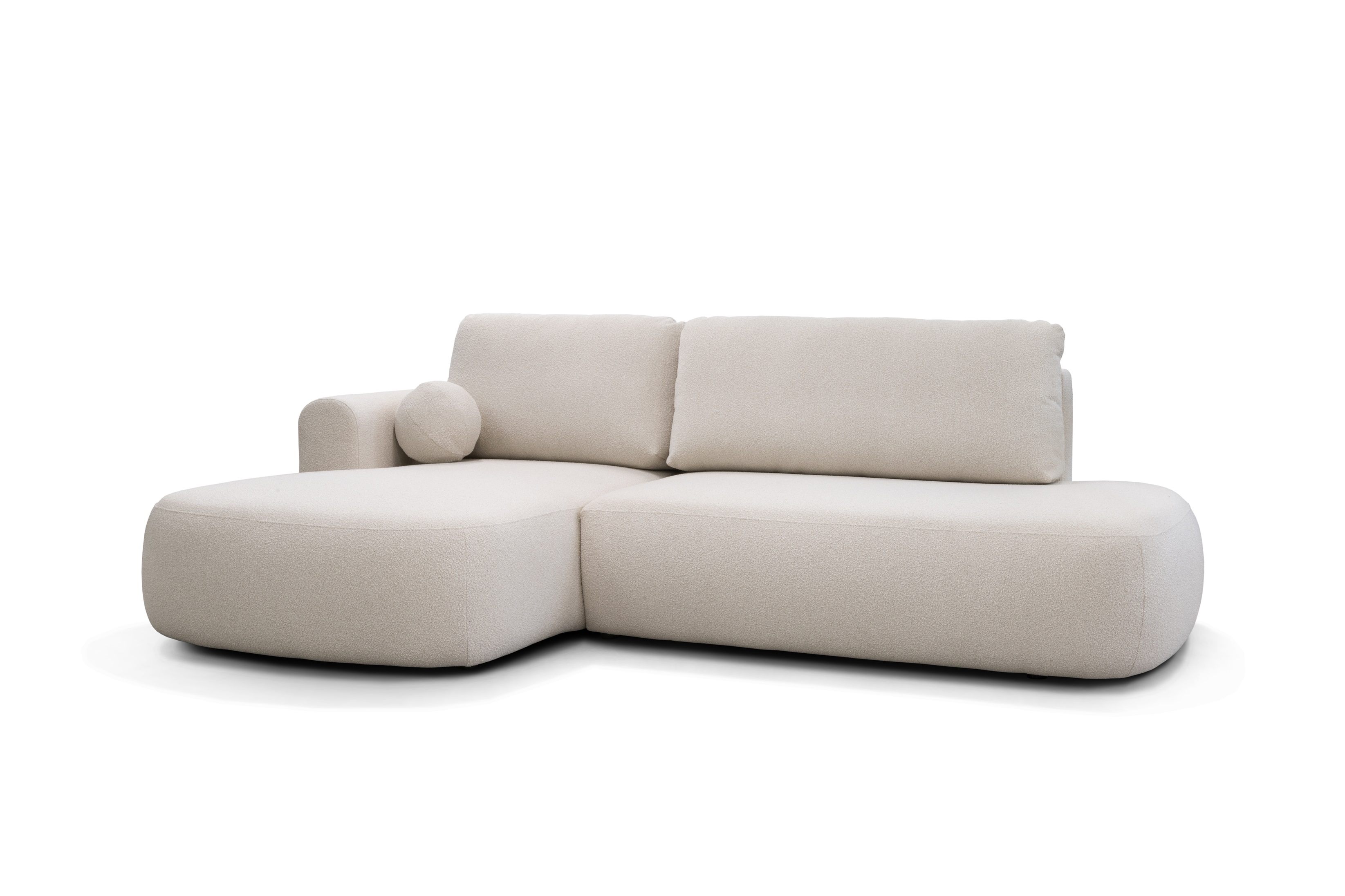 Astra sarokgarnitúra, balos, beige, 286 x 175 x 91 cm