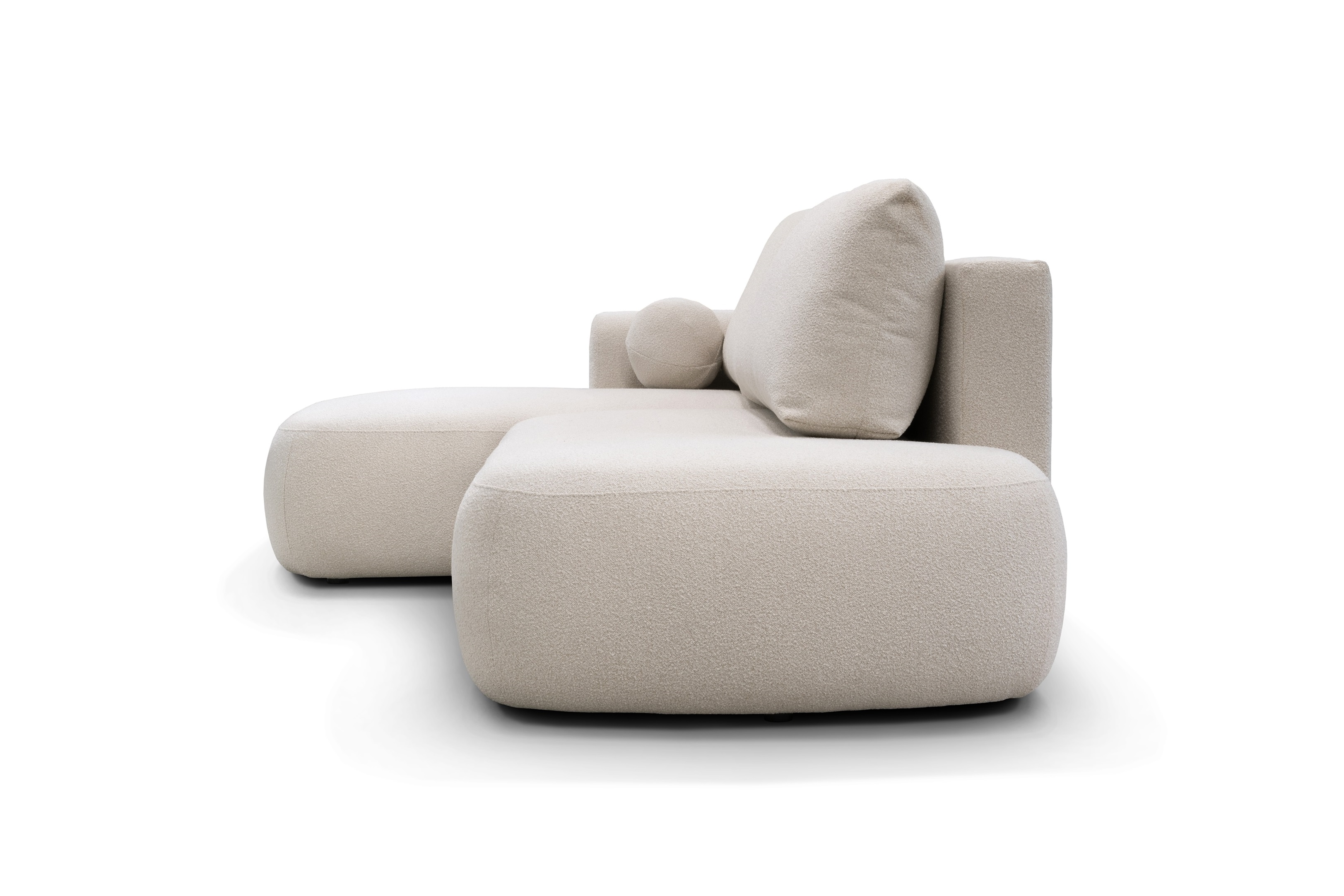 Astra sarokgarnitúra, balos, beige, 286 x 175 x 91 cm