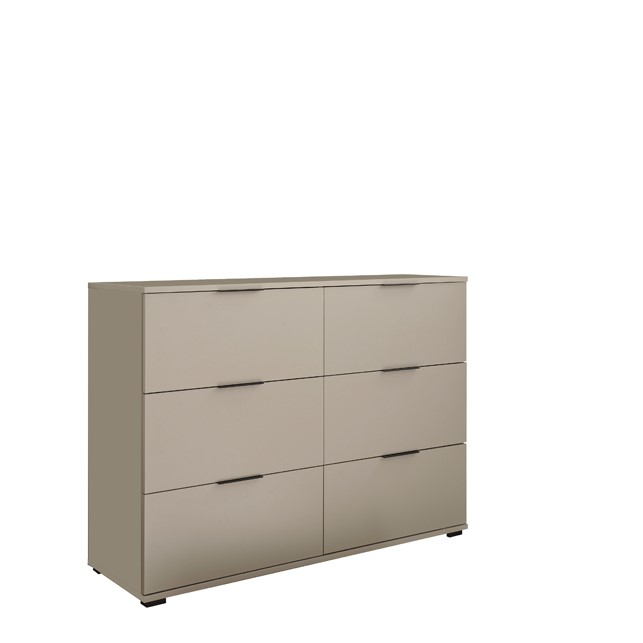 Torino komód, kasmír, 121x91x38 cm