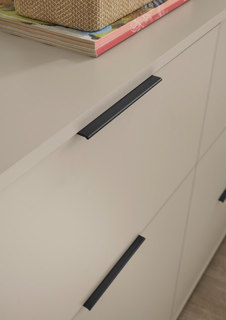 Torino komód, kasmír, 121x91x38 cm