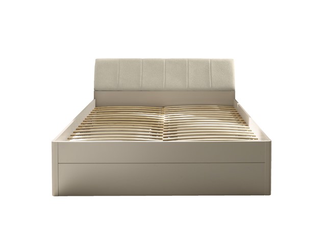 Torino ágykeret fiókos ágyneműtartóval, kasmír, 180x200 cm