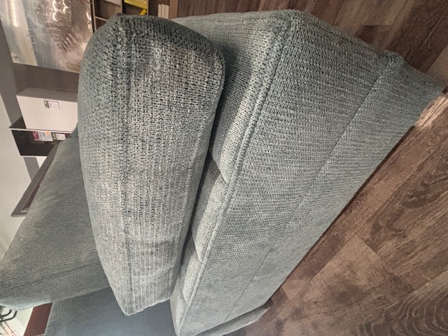 Nadu bonellrugós kanapéágy (Aragon Türkiz) króm lábbal+kiemelővasalat