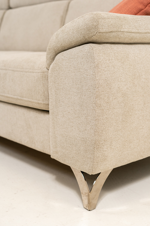 Borneo sarokgarnitúra,balos beige (Colorado I.), 294x170 cm