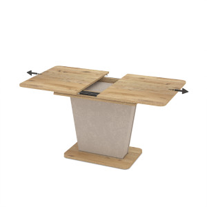 Latino étkezőasztal, 120-160x75x74cm