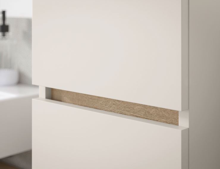 Luton fürdőszoba összeállítás - 4 elemes szett, kasmír