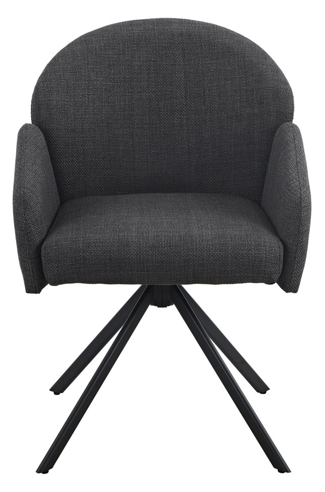 Colors karfás szék, kifordulós, antracit/antracit láb