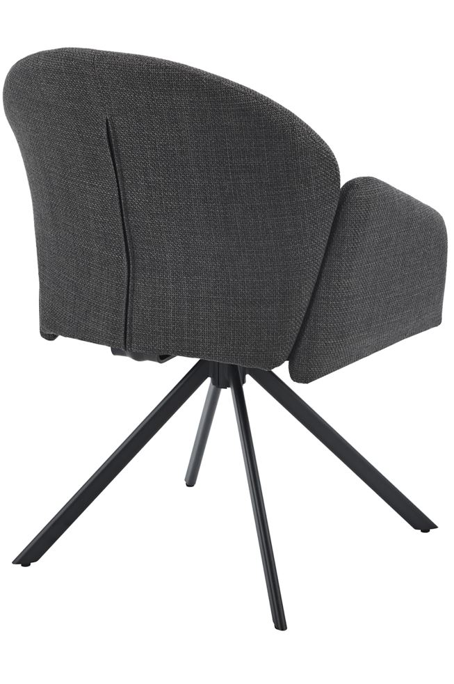 Colors karfás szék, kifordulós, antracit/antracit láb