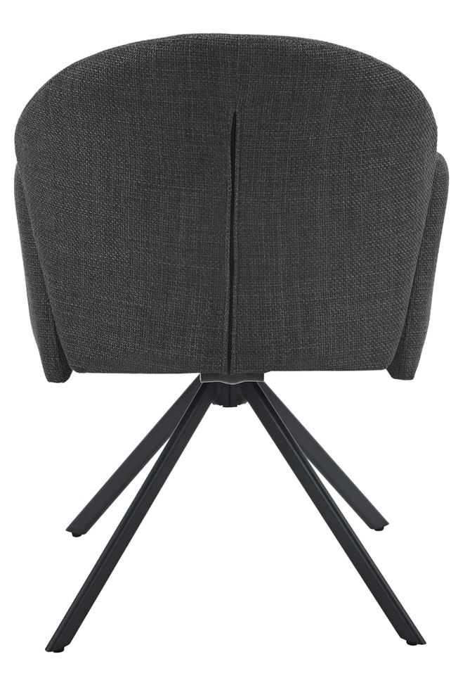 Colors karfás szék, kifordulós, antracit/antracit láb