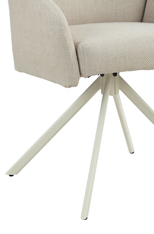 Colors karfás szék, kifordulós, beige/beige láb