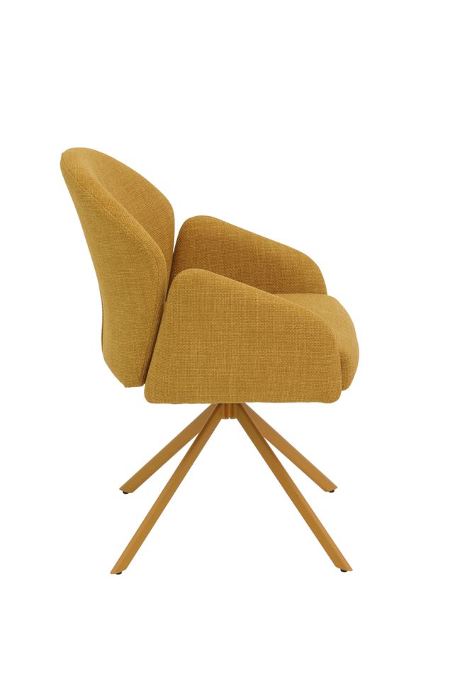 Colors karfás szék, kifordulós, curry/curry láb