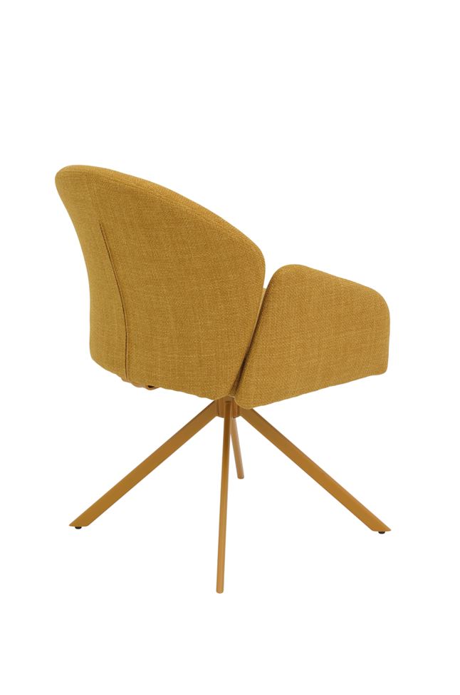 Colors karfás szék, kifordulós, curry/curry láb