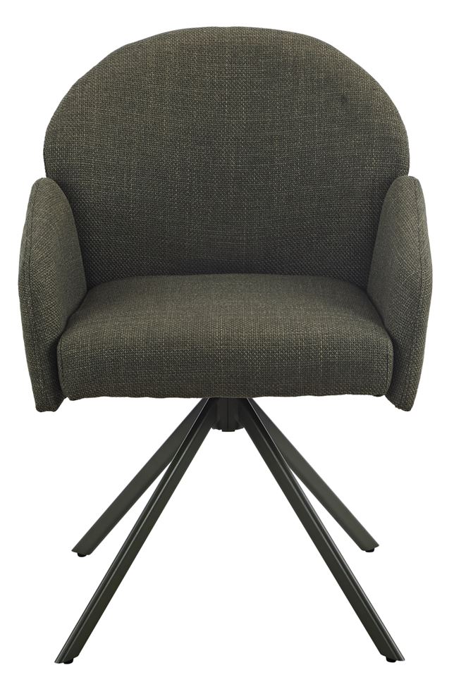 Colors karfás szék, kifordulós, zöld/zöld láb