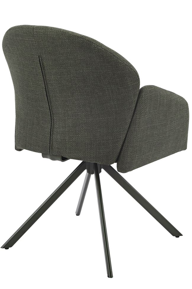 Colors karfás szék, kifordulós, zöld/zöld láb