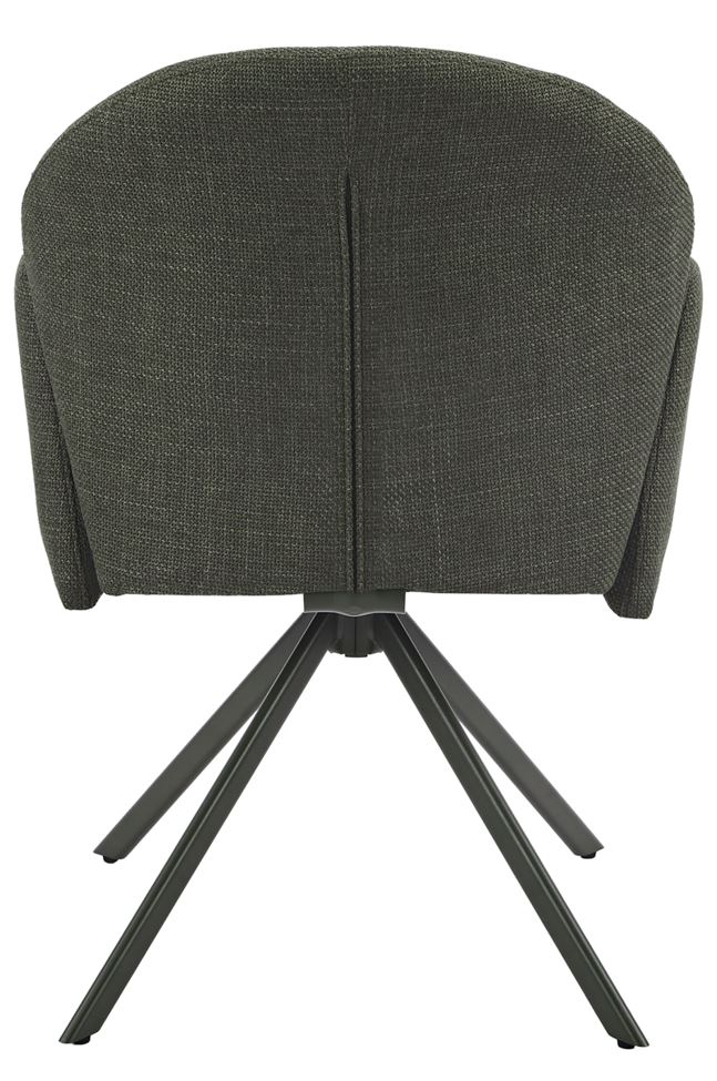 Colors karfás szék, kifordulós, zöld/zöld láb