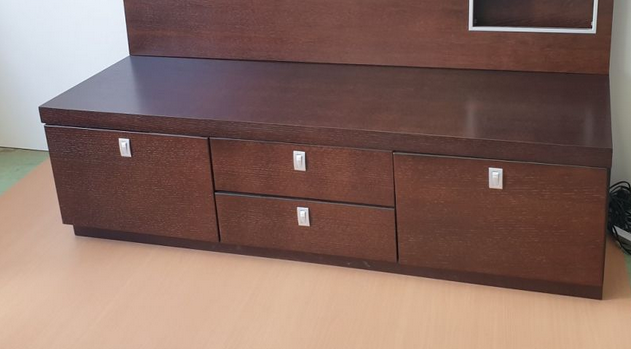 Monte Carlo TV állvány, wenge fafurnéros,158cm"k"