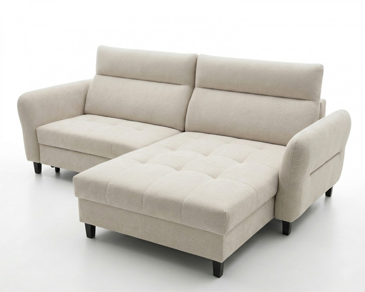 Minimax sarokgarnitúra, világos bézs,255x105x170cm