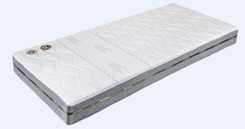 VarioFeel 4M memóriahab fekvőfelületű zónásított táskarugós matrac, Sanitized huzattal | BIO-TEXTIMA ® Linea Natura "R"