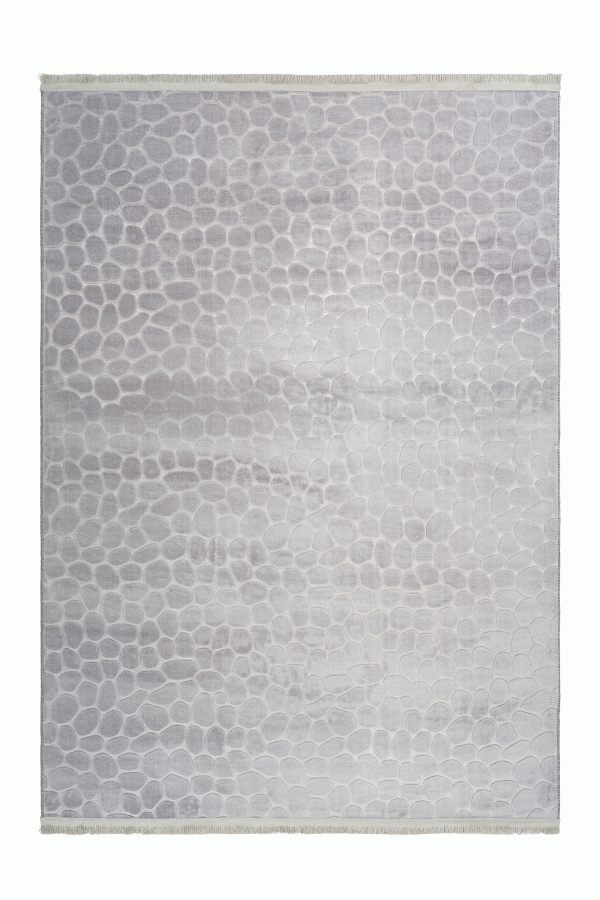 Lalee Peri PER 110 kavicsmintás világosszürke szőnyeg, 120x160 cm