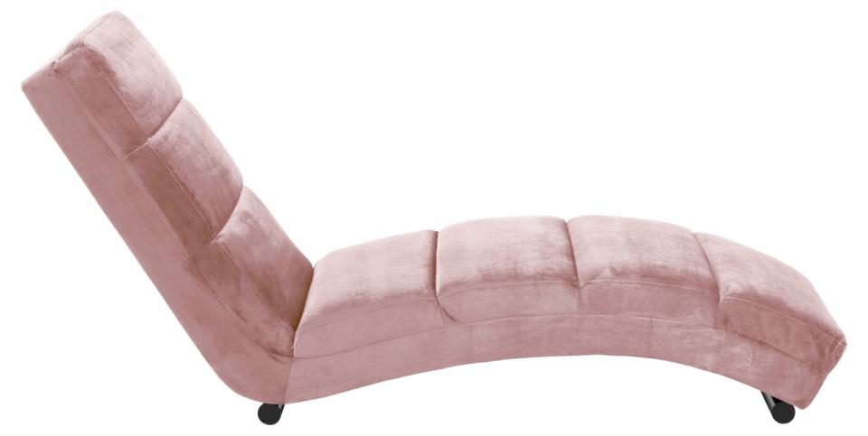 Slinky relax fekvőfotel bársony szövettel, 60x82x170 cm