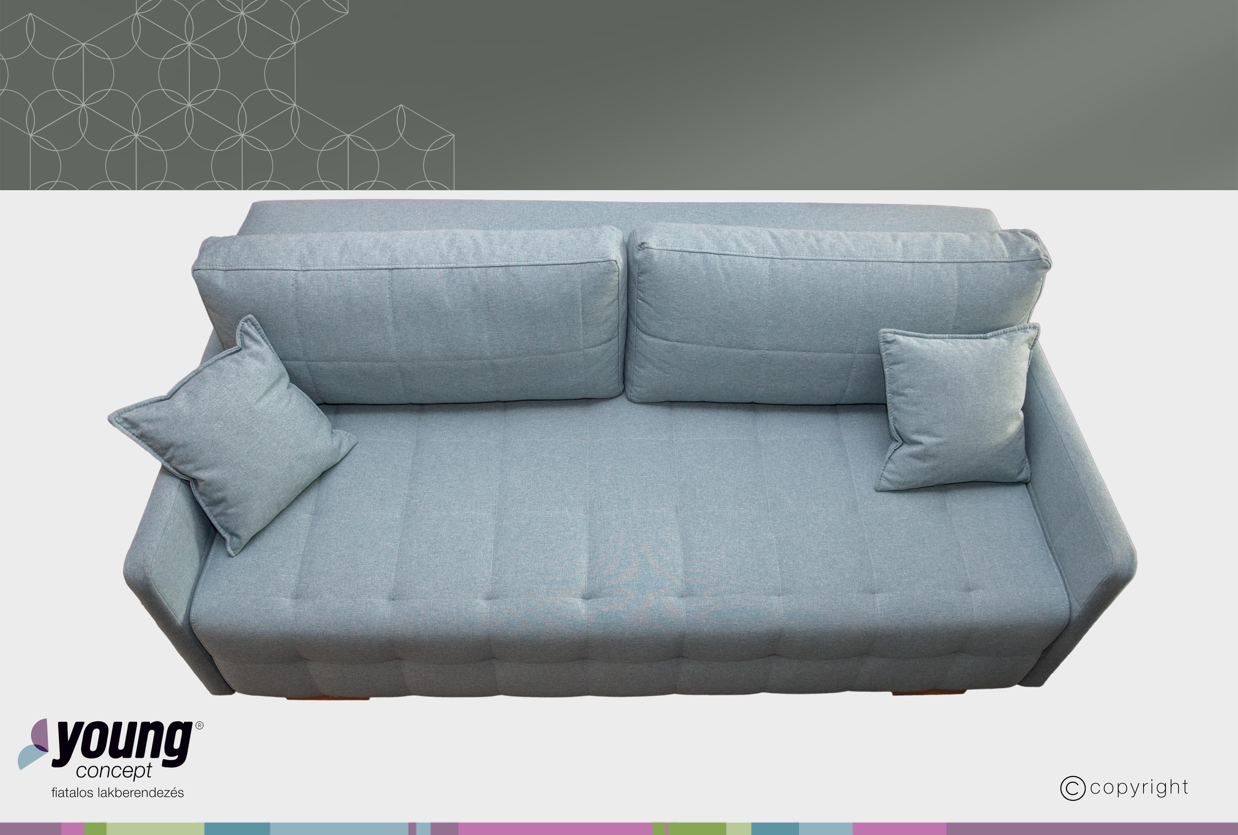 ETO 3R kanapé, Cover70 türkiz, sonoma, vil.láb, 208x100 cm