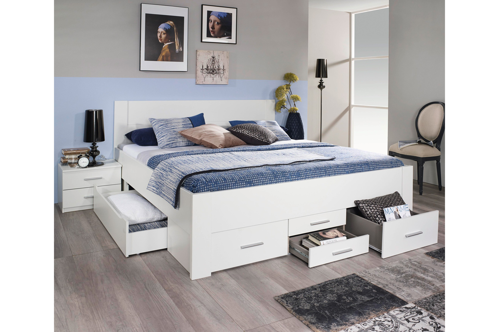 Ottawa 180x200cm-es franciaágy fiókszettel"k"