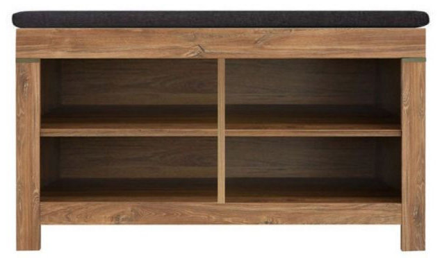 Gent előszoba pad stirling tölgy, 90x50x39 cm